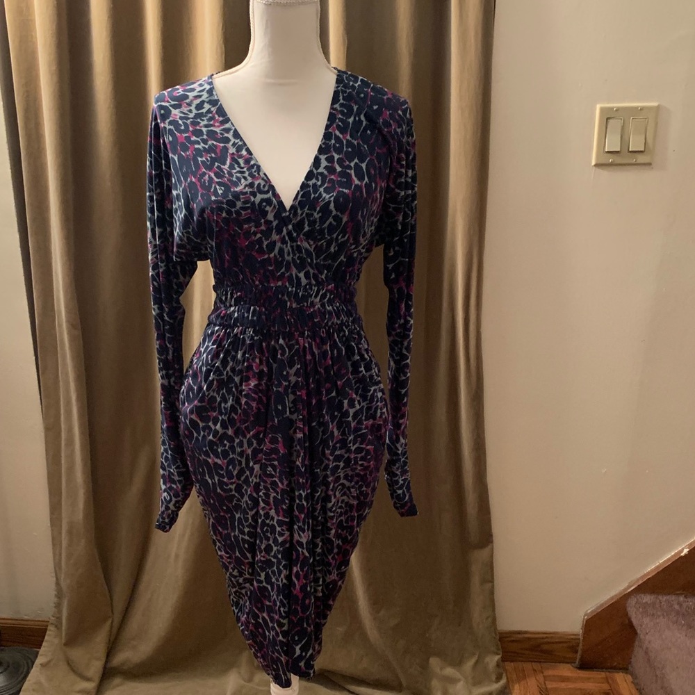 BCBG leopard print dress